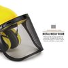 Tr Industrial Forestry Safety Helmet and Hearing Protection System, Yellow TR88011-YL